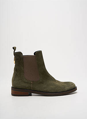 Bottines/boots nubuck talon plat jusqu'à 3cm vert LLOYD femme