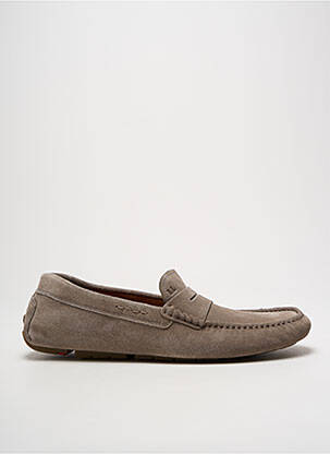 Mocassins semelle amovible bout rond gris LLOYD homme
