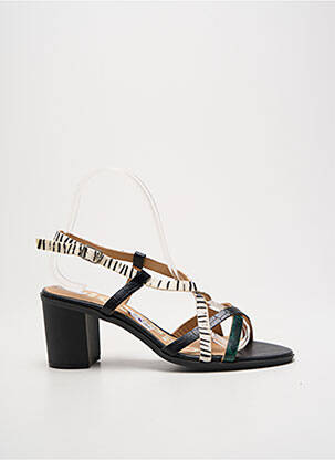 Sandales/nu pieds talon bottier talon de 4 à 6cm vert GIOSEPPO femme