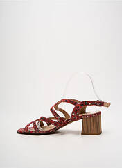 Sandales/Nu pieds rouge QOO TUM pour femme seconde vue