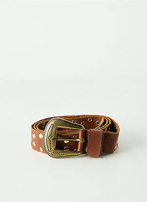 Ceinture réglable marron MASSCOB femme