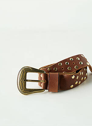 Ceinture réglable marron MASSCOB femme
