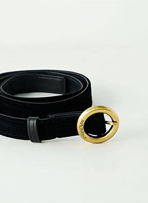 Ceinture effet matière satinée noir MALIPARMI femme