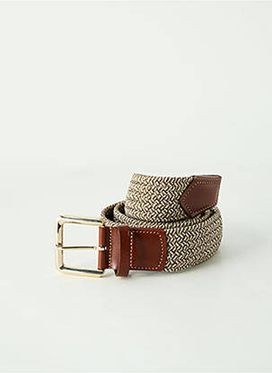 Ceinture coutures renforcées vert CHLOÉ STORA femme