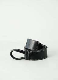 Ceinture effet matière satinée noir CLOSED femme