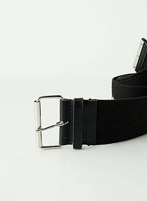 Ceinture coutures renforcées noir LAURENCE BRAS femme