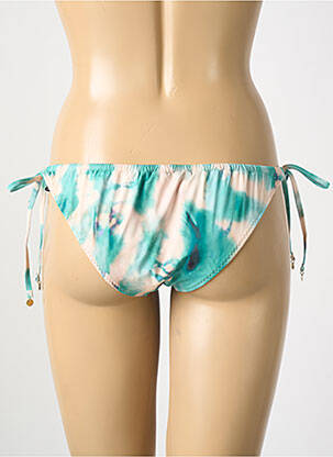 Bas de maillot de bain stretch bikini bleu LOVE STORIES femme