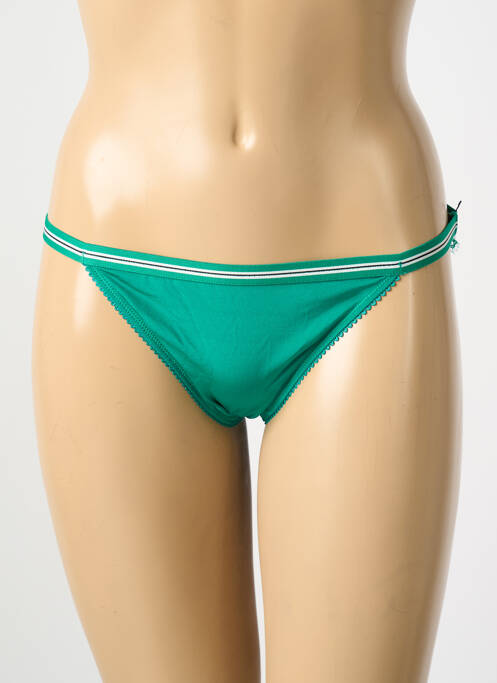 Culotte vert LOVE STORIES pour femme