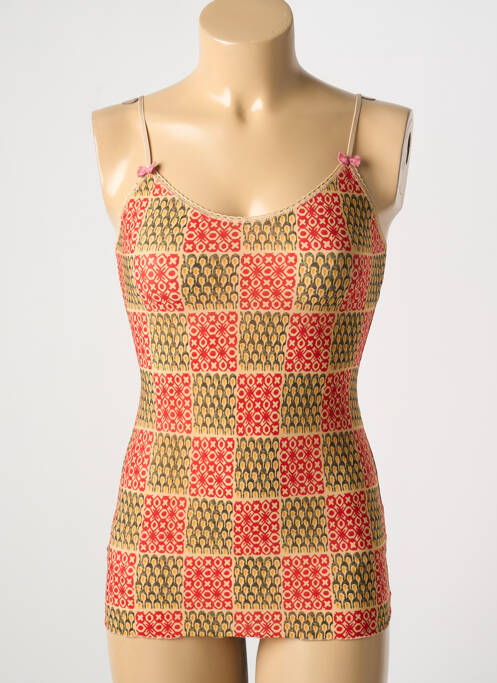 Top/Caraco rouge MOMONI pour femme