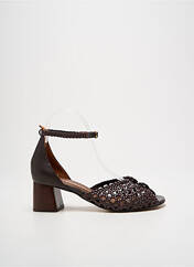 Sandales/Nu pieds marron ANONYMOUS pour femme seconde vue