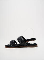Sandales/Nu pieds noir ANONYMOUS pour femme seconde vue