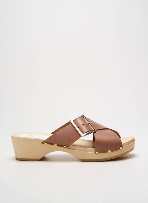 Mules/Sabots marron YOUYOU pour femme