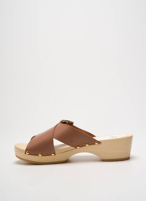 Mules/Sabots marron YOUYOU pour femme