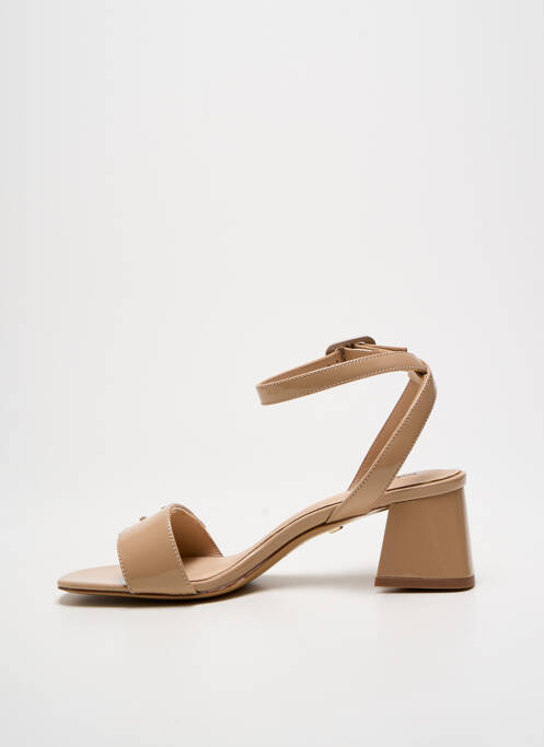 Sandales/Nu pieds beige LOLA CRUZ pour femme