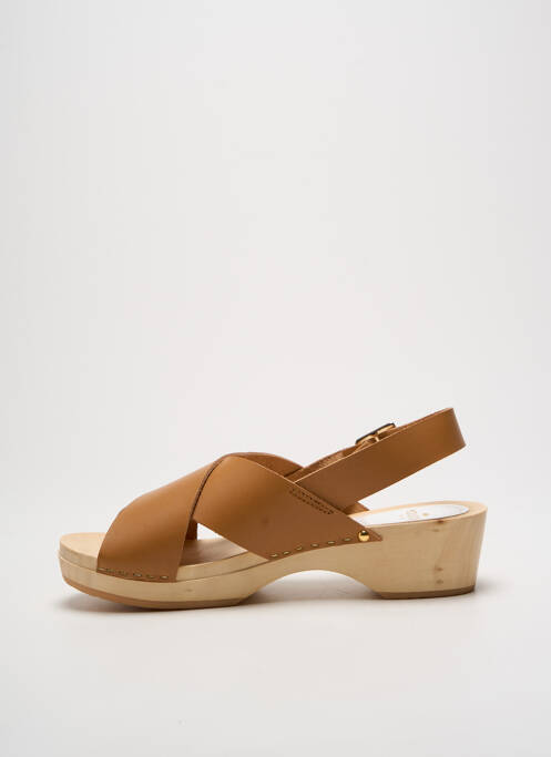 Sandales/Nu pieds marron YOUYOU pour femme