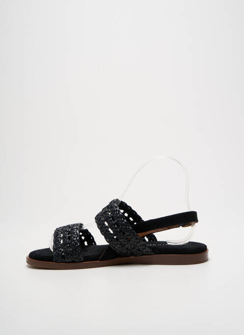 Sandales/Nu pieds noir ANONYMOUS pour femme