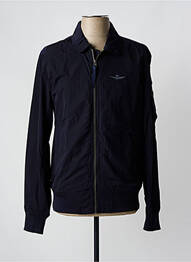 Veste casual resserrée sur le bas bleu AERONAUTICA homme