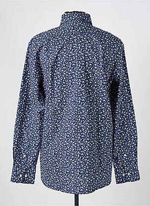 Chemise manches longues imprimé fleurs bleu EDEN PARK homme