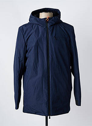 Parka manches longues a capuche bleu SUNS BOARDS homme