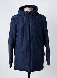 Parka manches longues a capuche bleu SUNS BOARDS homme