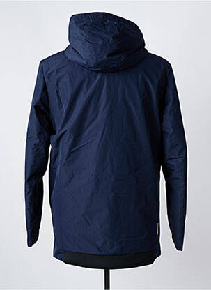 Parka manches longues a capuche bleu SUNS BOARDS homme