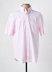 Chemise manches courtes rose EDEN PARK pour homme seconde vue