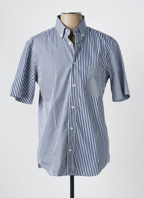 Chemise manches courtes bleu EDEN PARK pour homme