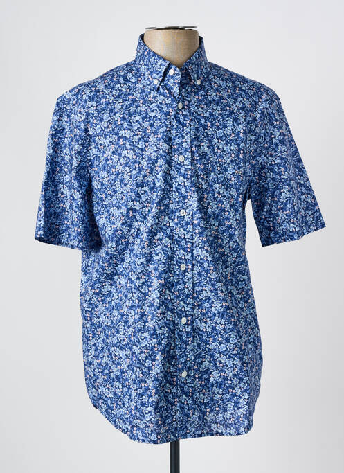 Chemise manches courtes bleu EDEN PARK pour homme