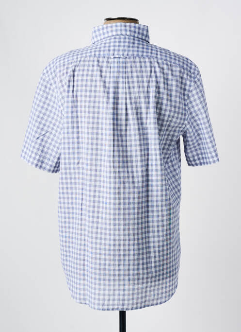 Chemise manches courtes bleu EDEN PARK pour homme