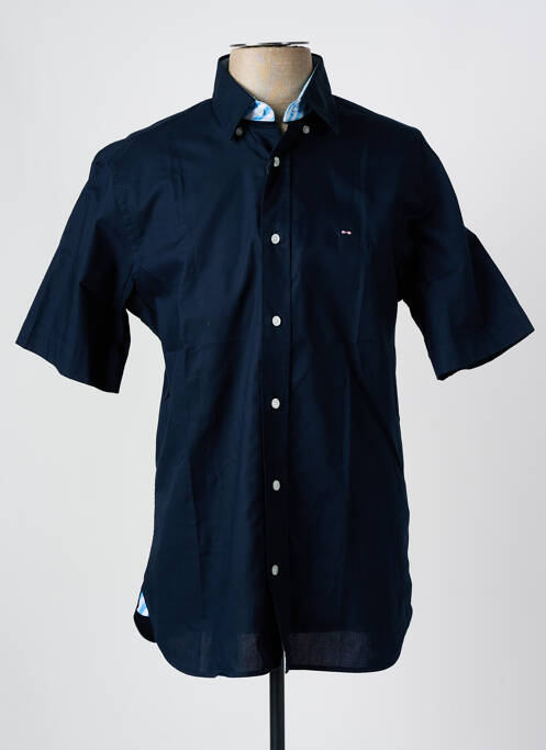 Chemise manches courtes bleu EDEN PARK pour homme