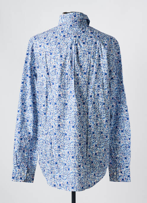 Chemise manches longues bleu EDEN PARK pour homme