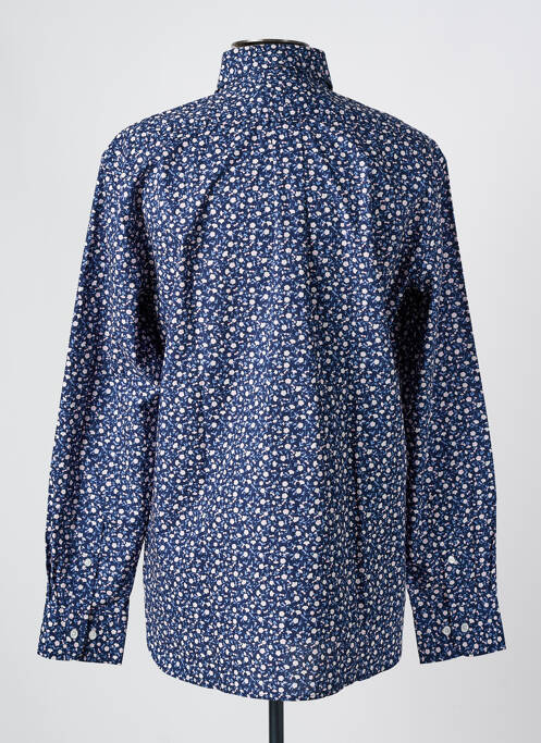 Chemise manches longues bleu EDEN PARK pour homme