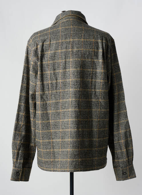 Chemise manches longues marron EDEN PARK pour homme