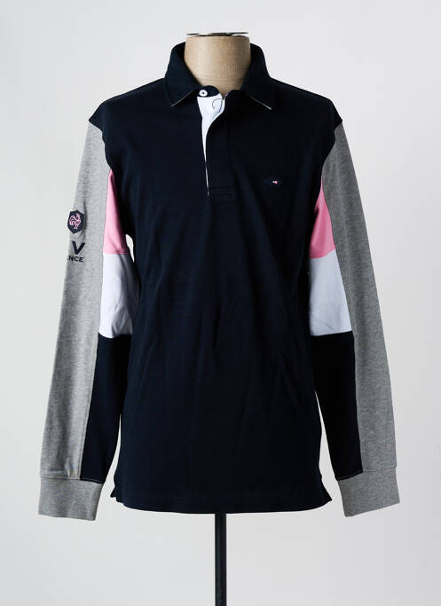 Polo bleu EDEN PARK pour homme