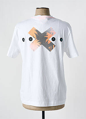 T-shirt coupe cintrée manches courtes blanc SUNS BOARDS homme