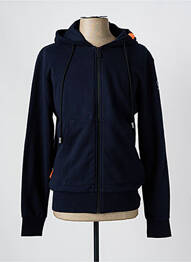 Veste casual resserrée sur le bas bleu SUNS BOARDS homme