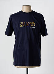 T-shirt bleu SUNS BOARDS pour homme seconde vue