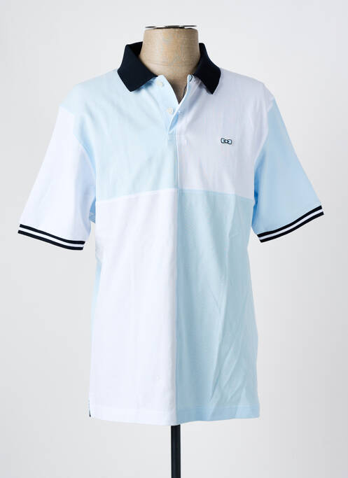 Polo bleu EDEN PARK pour homme