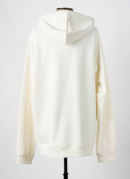 Sweat-shirt à capuche beige SUNS BOARDS pour homme