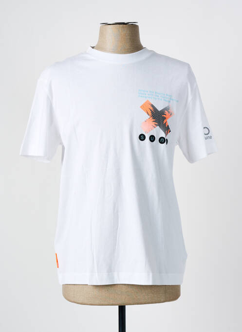 T-shirt blanc SUNS BOARDS pour homme