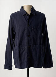 Veste casual fermeture boutonnée sur le devant bleu EDEN PARK homme