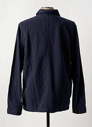 Veste casual fermeture boutonnée sur le devant bleu EDEN PARK homme