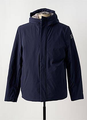 Parka manches longues a capuche bleu SUNS BOARDS homme