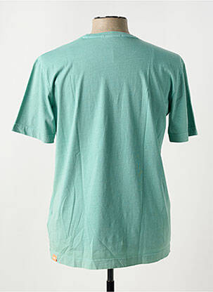 T-shirt coupe droite manches courtes vert fonce SUNS BOARDS homme