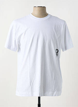 T-shirt coupe droite manches courtes blanc SUNS BOARDS homme