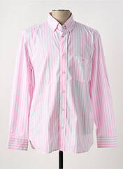 Chemise manches longues rose EDEN PARK pour homme seconde vue