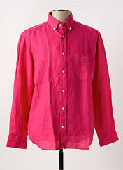 Chemise manches longues rose EDEN PARK pour homme seconde vue