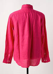 Chemise manches longues rose EDEN PARK pour homme seconde vue