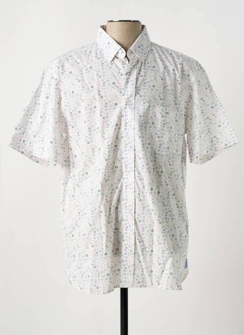 Chemise manches courtes blanc EDEN PARK pour homme