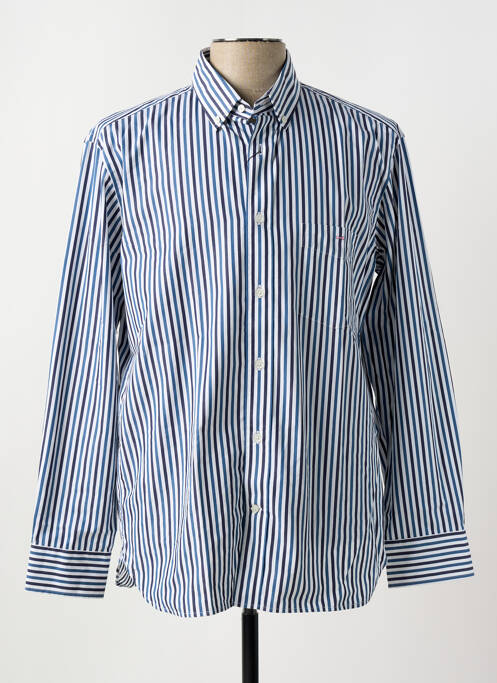 Chemise manches longues bleu EDEN PARK pour homme